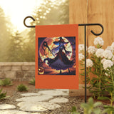 Anime Halloween Garden Flag