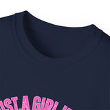 Just A Girl Who Smokes Cigars_Unisex Ultra Cotton Tee