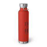 Iron Sharpens Iron Brothers In Christ | Copper Vacuum Insulated Bottle