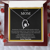 To My Mom - Forever Love Necklace from Son