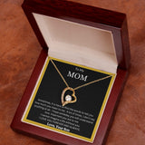 To My Mom - Forever Love Necklace from Son