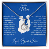Gift For Mom From Son "Awesome Mom" Eternal Hope Necklace
