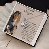 To My Amazing Daughter Eternal Hope Necklace -Love Mom