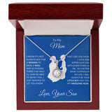 Gift For Mom From Son "Awesome Mom" Eternal Hope Necklace
