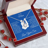 Gift For Mom From Son "Awesome Mom" Eternal Hope Necklace