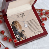 To My Amazing Daughter Eternal Hope Necklace -Love Mom