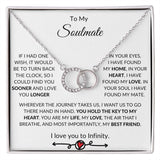 To My Soulmate - Interlocking Necklace