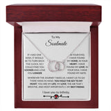 To My Soulmate - Interlocking Necklace