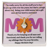 I'm Really Sorry for all the stuff you've had to put up with | Alluring Beauty Necklace