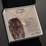 To My Amazing Daughter | Alluring Beauty Necklace