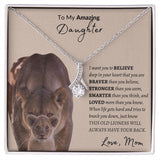 To My Amazing Daughter | Alluring Beauty Necklace