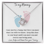 To My Mommy - Love Knot Necklace From Tummy