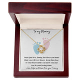 To My Mommy - Love Knot Necklace From Tummy