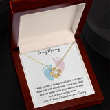 To My Mommy - Love Knot Necklace From Tummy