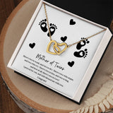 Mother of Twins | Interlocking Hearts Necklace