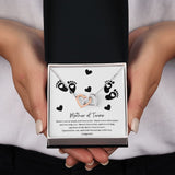 Mother of Twins | Interlocking Hearts Necklace