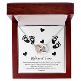 Mother of Twins | Interlocking Hearts Necklace
