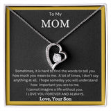 To My Mom - Forever Love Necklace from Son