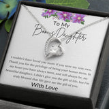 Bonus Daughter - "Loved Like My Very Own" Forever Love Necklace
