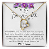 Bonus Daughter - "Loved Like My Very Own" Forever Love Necklace