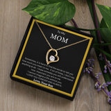 To My Mom - Forever Love Necklace from Son