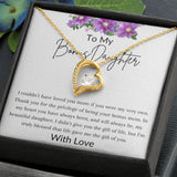 Bonus Daughter - "Loved Like My Very Own" Forever Love Necklace
