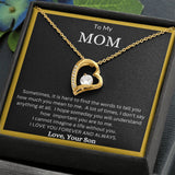 To My Mom - Forever Love Necklace from Son