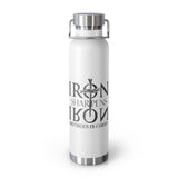 Iron Sharpens Iron Brothers In Christ | Copper Vacuum Insulated Bottle