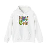 Trick or Treat Smell My Feet Monster Unisex Heavy Blend™ Hooded Sweatshirt