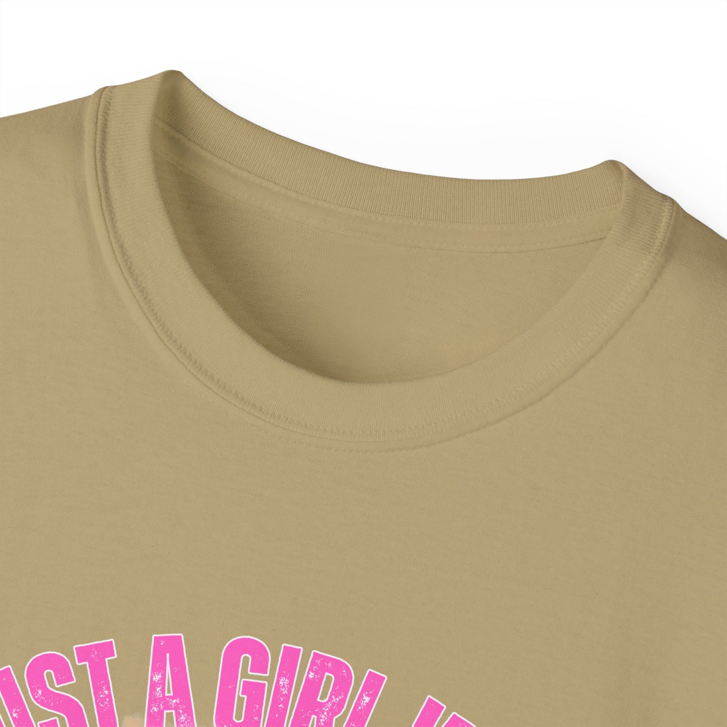 Just A Girl Who Smokes Cigars_Unisex Ultra Cotton Tee