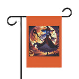 Anime Halloween Garden Flag