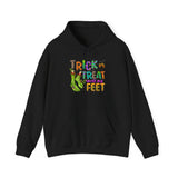 Trick or Treat Smell My Feet Monster Unisex Heavy Blend™ Hooded Sweatshirt