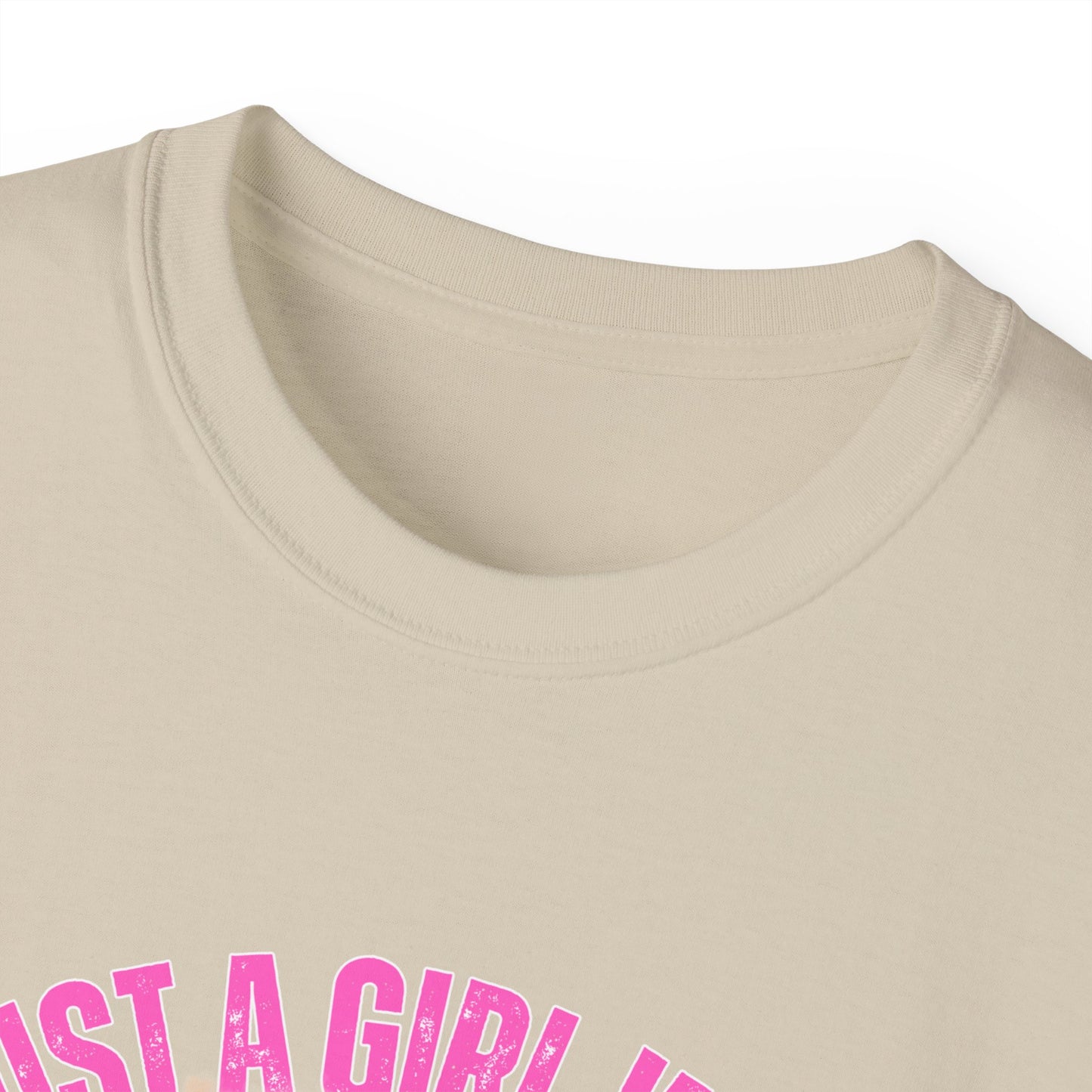 Just A Girl Who Smokes Cigars_Unisex Ultra Cotton Tee