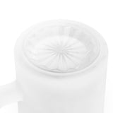 Buddy -Frosted Glass Beer Mug