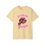 Just A Girl Who Smokes Cigars_Unisex Ultra Cotton Tee