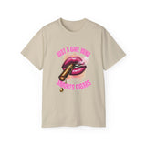 Just A Girl Who Smokes Cigars_Unisex Ultra Cotton Tee