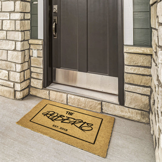 Custom Name  Doormat | Front Door Mat | Gift For Any Occasion