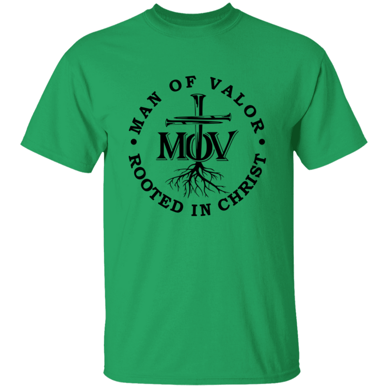 Man of Valor Rooted in Christ | T-shirt