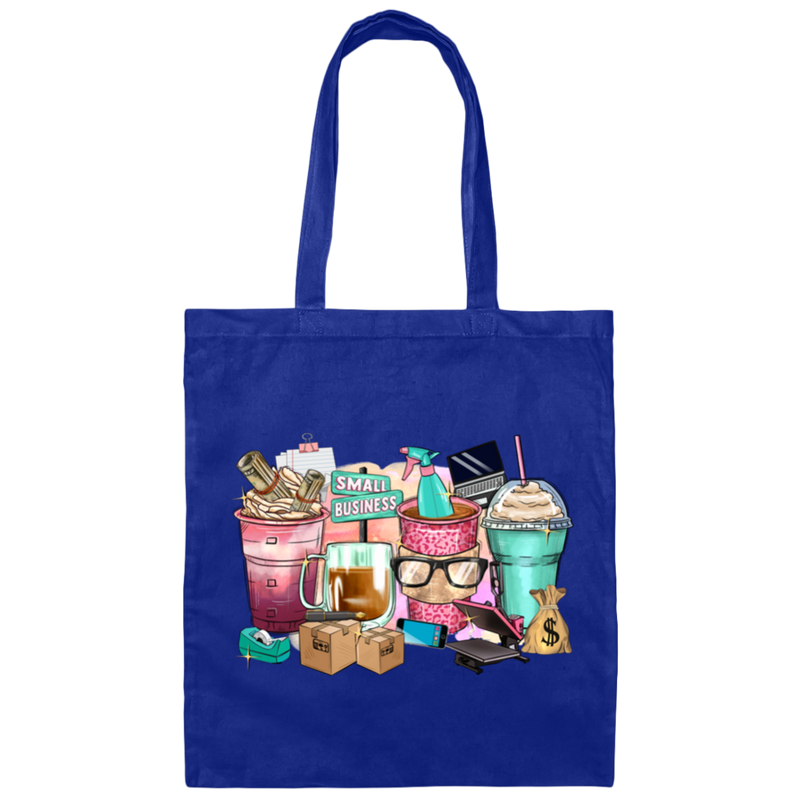 Small_Business_Coffee_Cups | Canvas Tote Bag