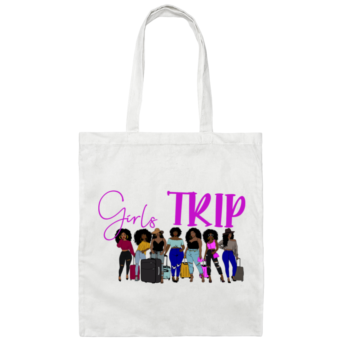Girls Trip (7 Friends) | Canvas Tote Bag