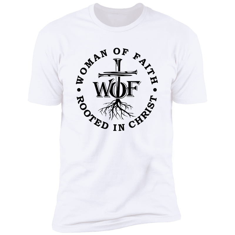 Woman Of Faith Rooted In Christ | T-shirt