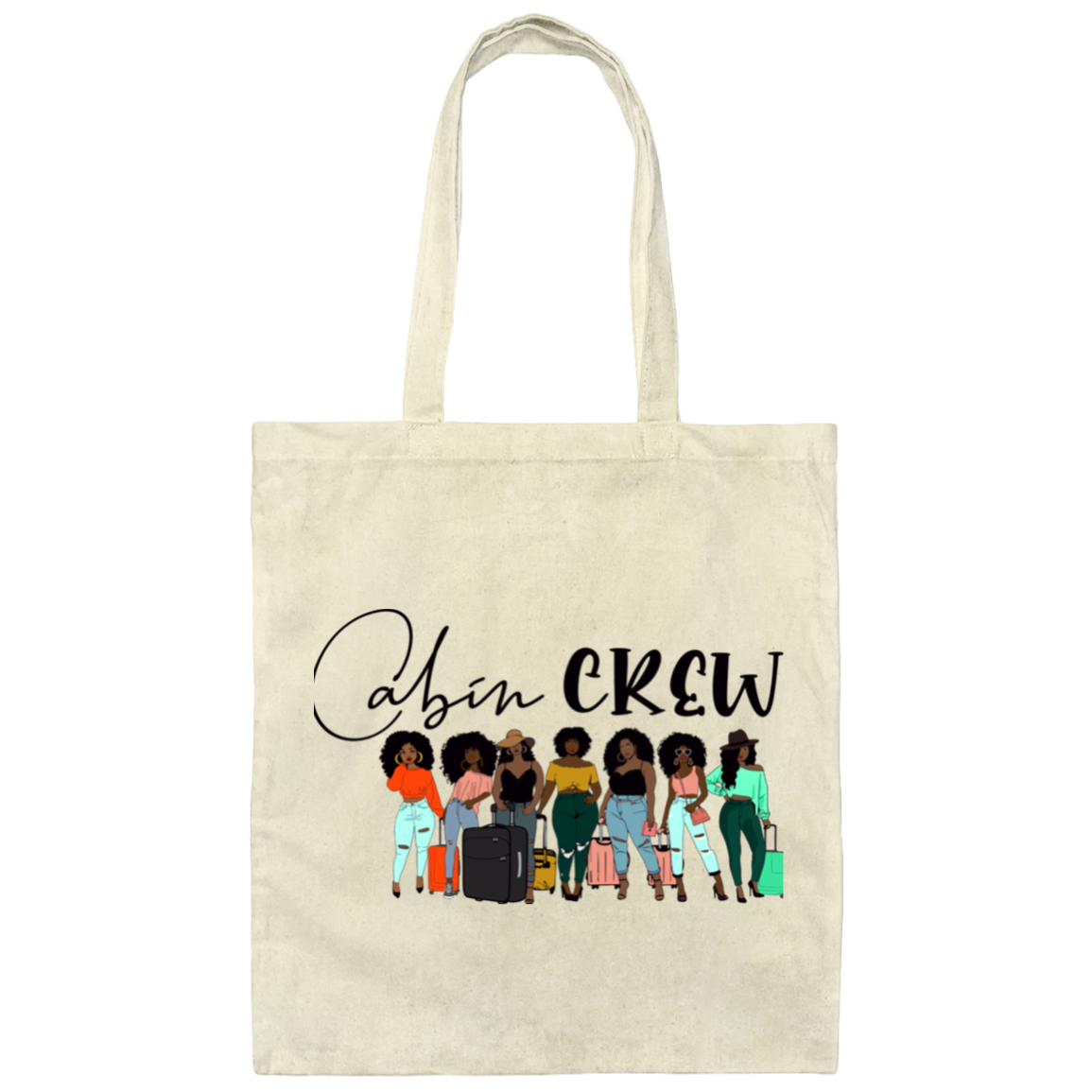 Cabin Crew | Canvas Tote Bag