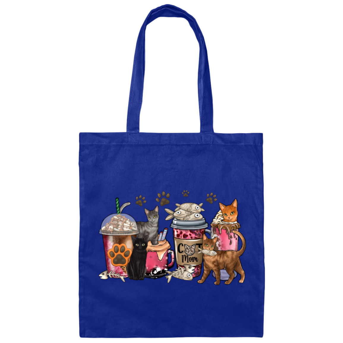 Coffee Cat | Canvas Tote Bag