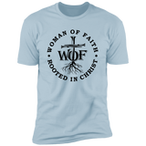 Woman Of Faith Rooted In Christ | T-shirt