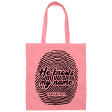 He Knows My Name | Canvas Tote Bag