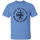 Man of Valor Rooted in Christ | T-shirt