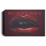 Burberry Lips Fashion Wall Art