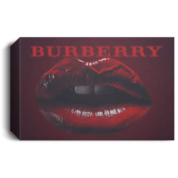 Burberry Lips Fashion Wall Art