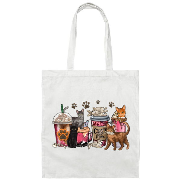 Coffee Cat | Canvas Tote Bag