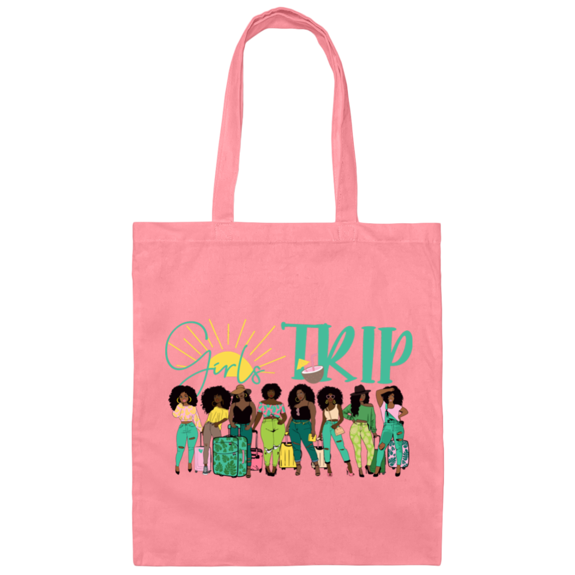 Girls Trip (8 Friends) | Canvas Tote Bag